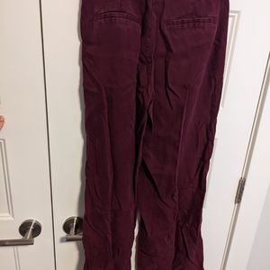 Wide leg flowy purple pants